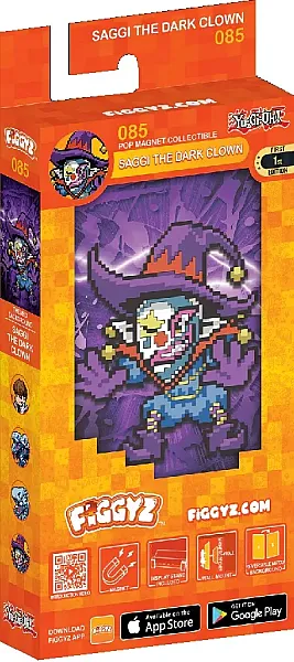 YU-GI-OH FIGGYZ MAGNET COLLECTIBLE SAGGI THE DARK CLOWN 11 CM